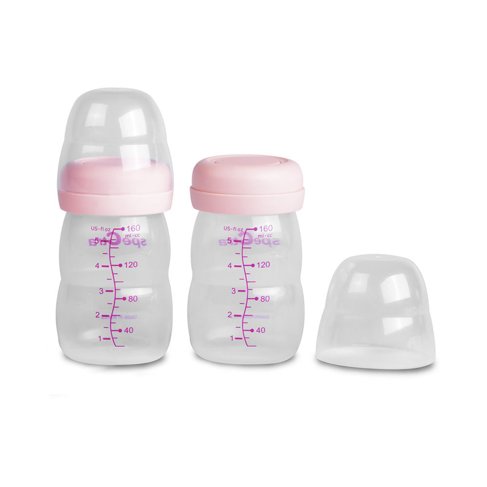 Spectra Breast Milk Storage Wide Neck Bottle, 2/Set